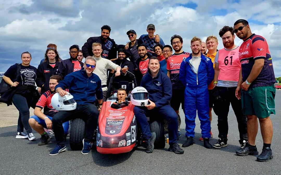 Morson Group helps put students on track for Silverstone success
